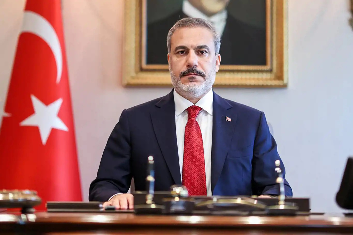 Dışişleri Bakanı  Fidan, Hollandalı mevkidaşı Slot ile görüştü