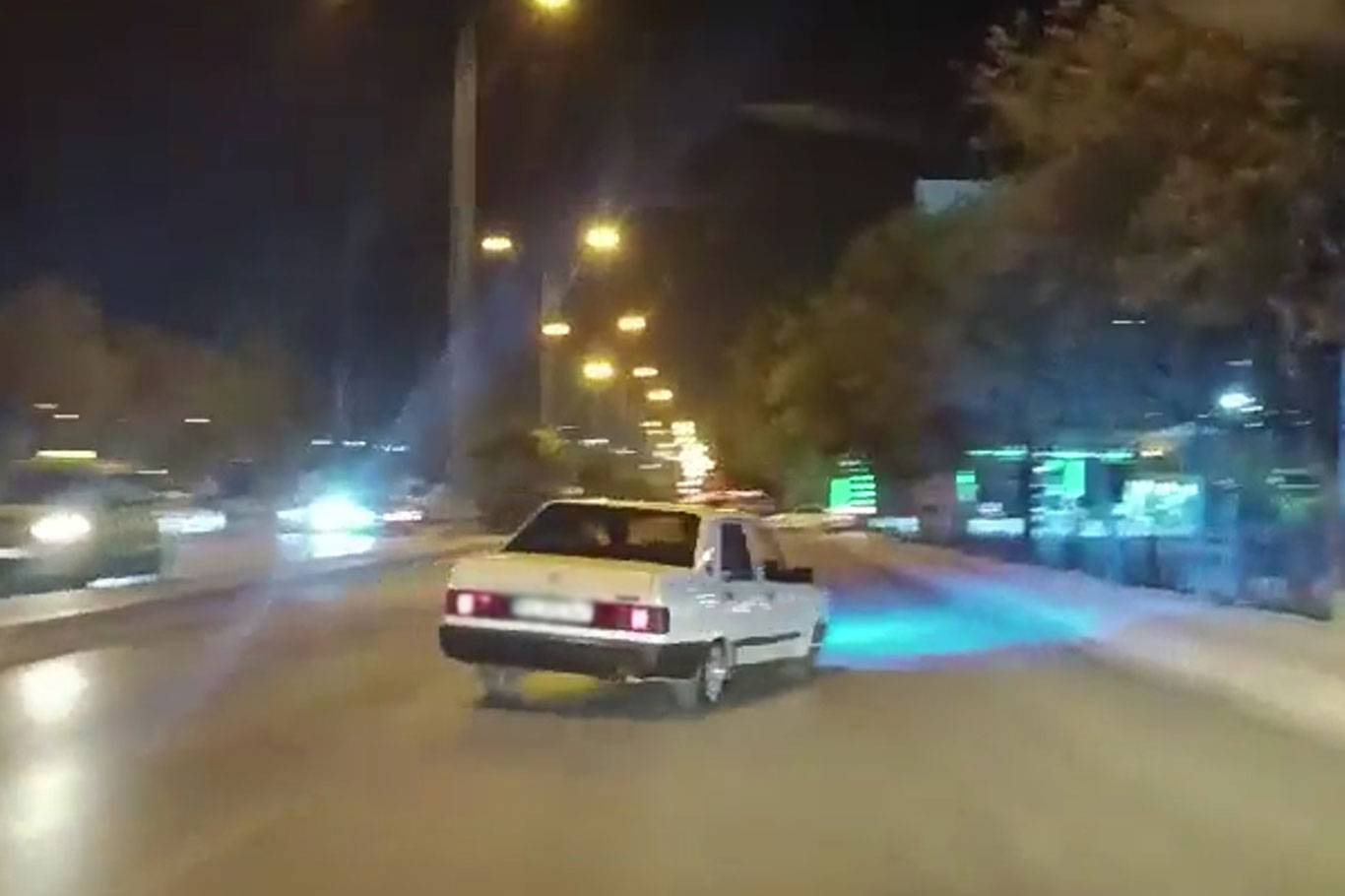 Drift atan sürücüye 20 bin TL ceza