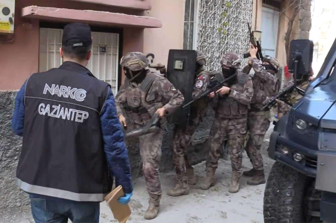 Uyuşturucu satıcılarına operasyon  