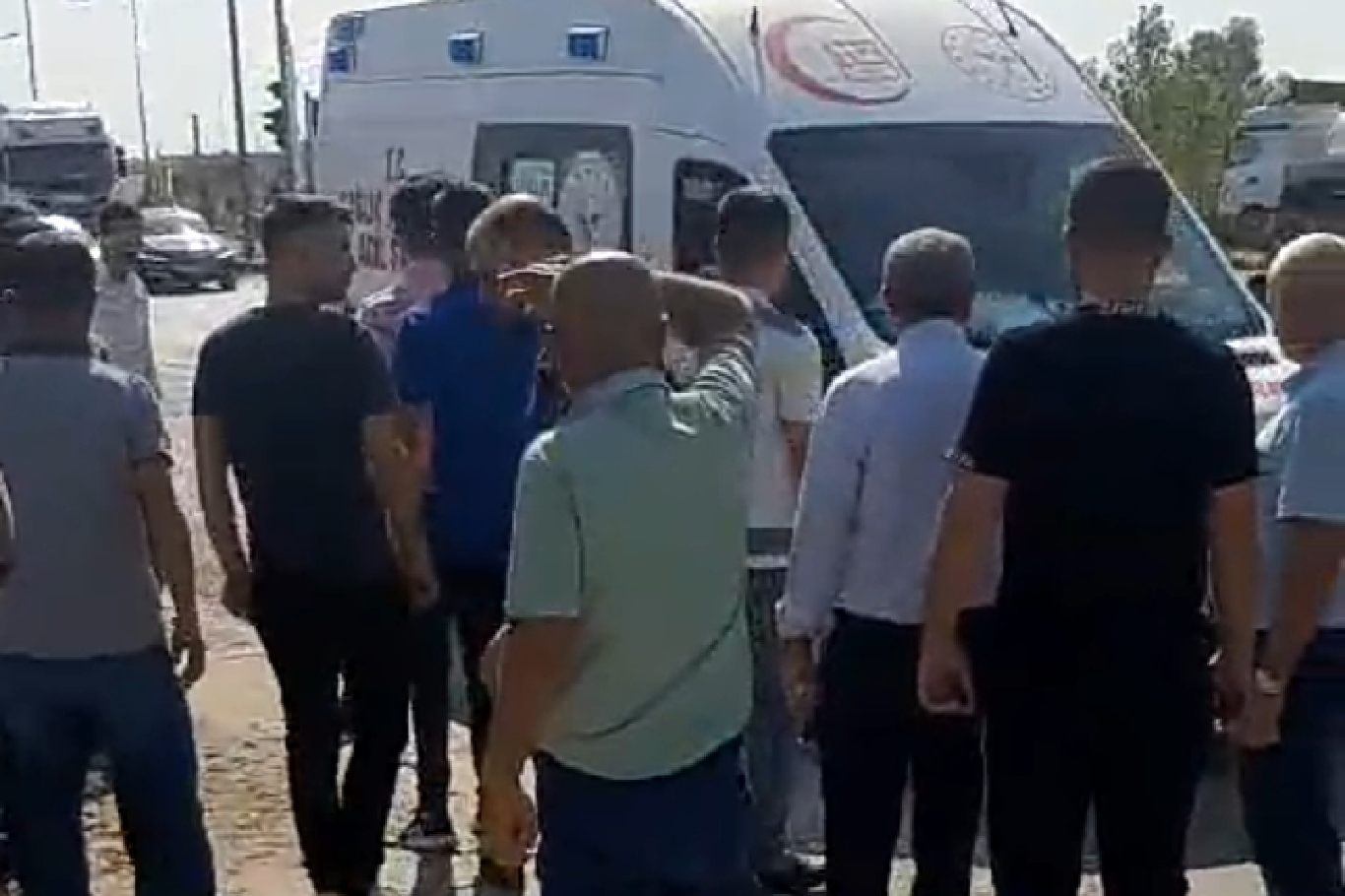 Mardin’de tırın çarptığı bir kişi ağır yaralandı