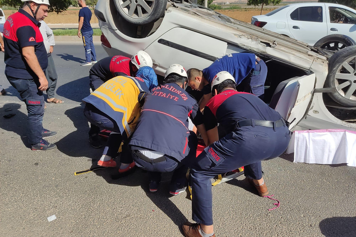 Şanlıurfa'da trafik kazası: 1 yaralı