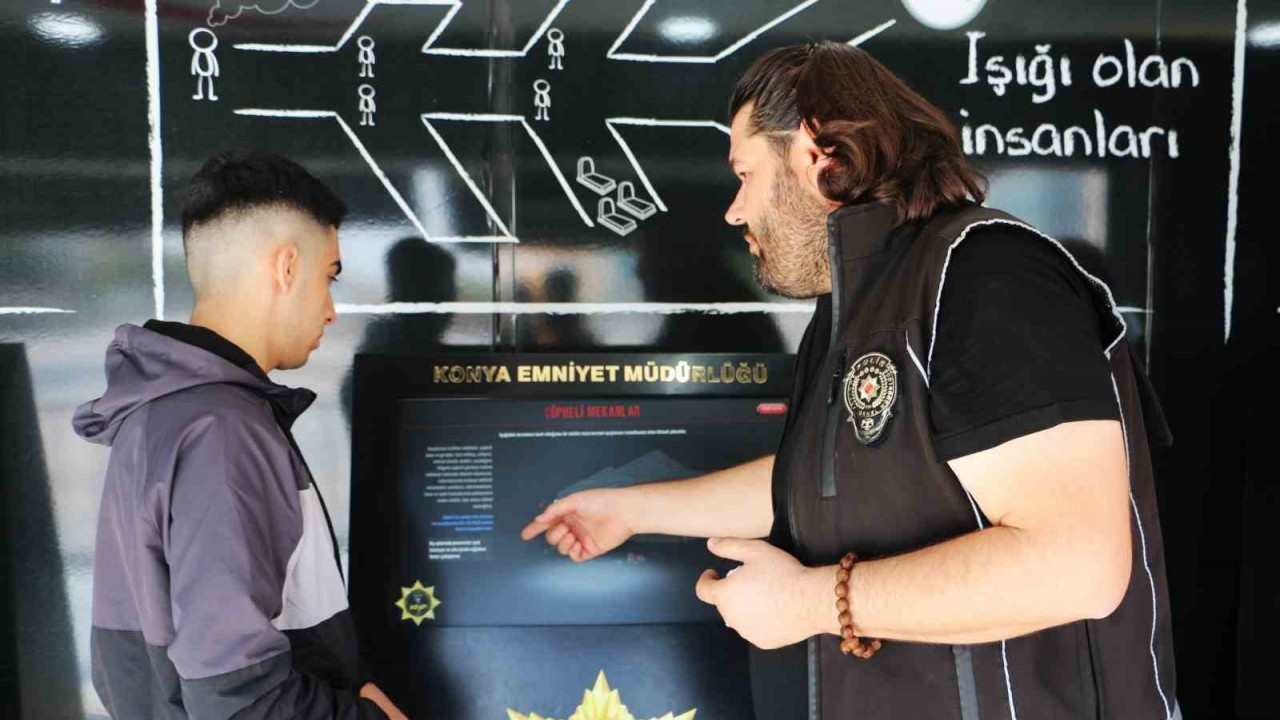 Diyarbakır’da narkotik eğitim tırına yoğun ilgi