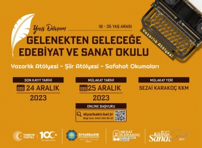 Yazarlık At&ouml;lyesi kayıtları başladı