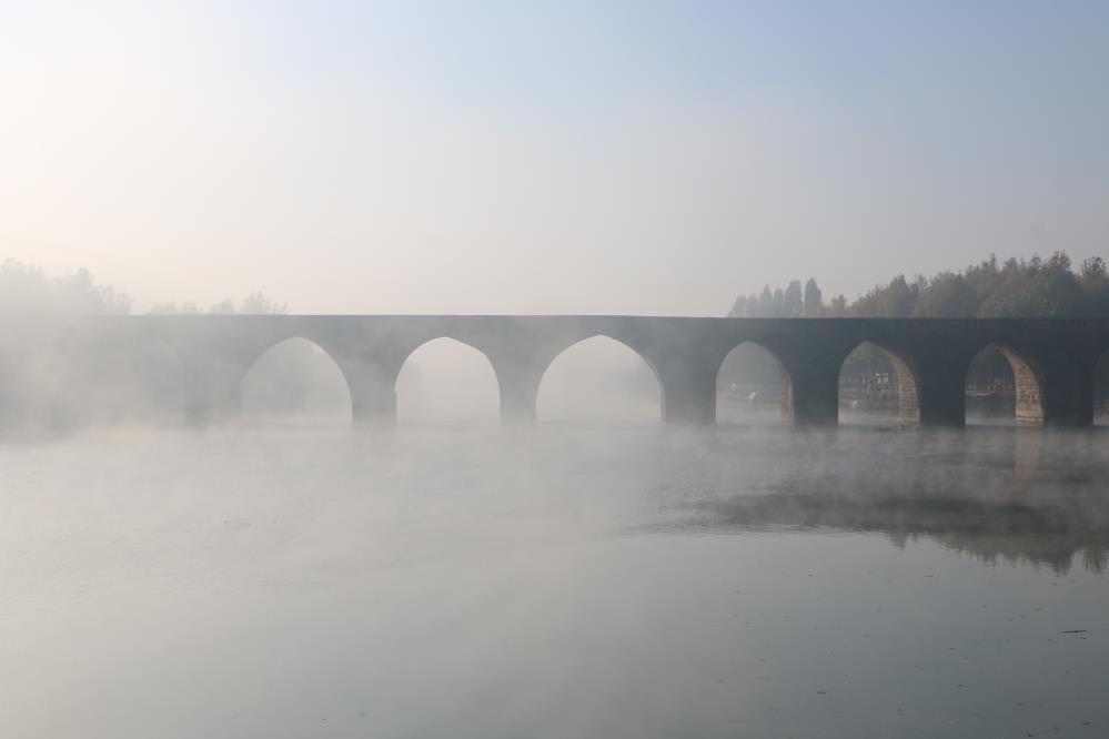 UNESCO'nun mirasında sis, kartpostallık görüntü oluşturdu