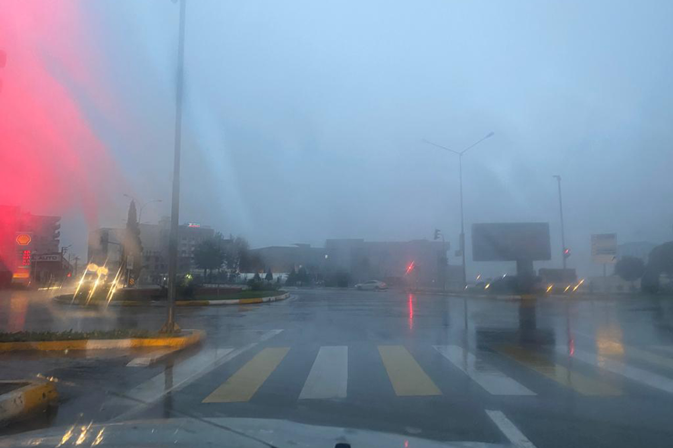 Şanlıurfa’da sis etkili oldu
