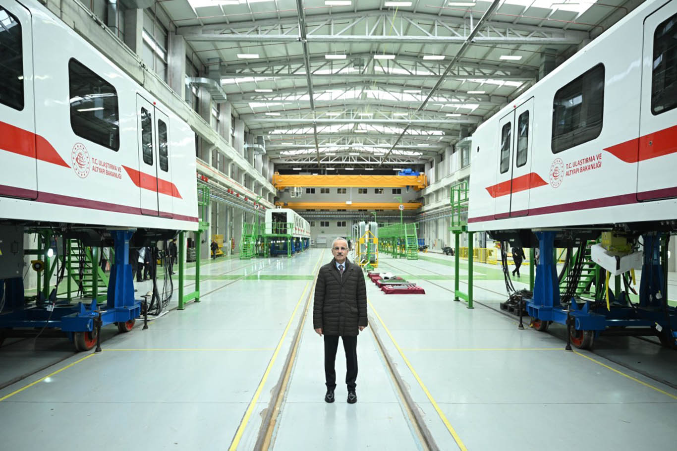 Yerli ve milli sürücüsüz trenimiz raylara çıkmaya hazır