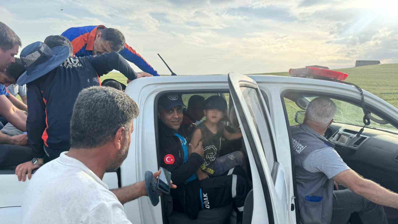 Hazro'da Kayıp Çocuk Bulundu