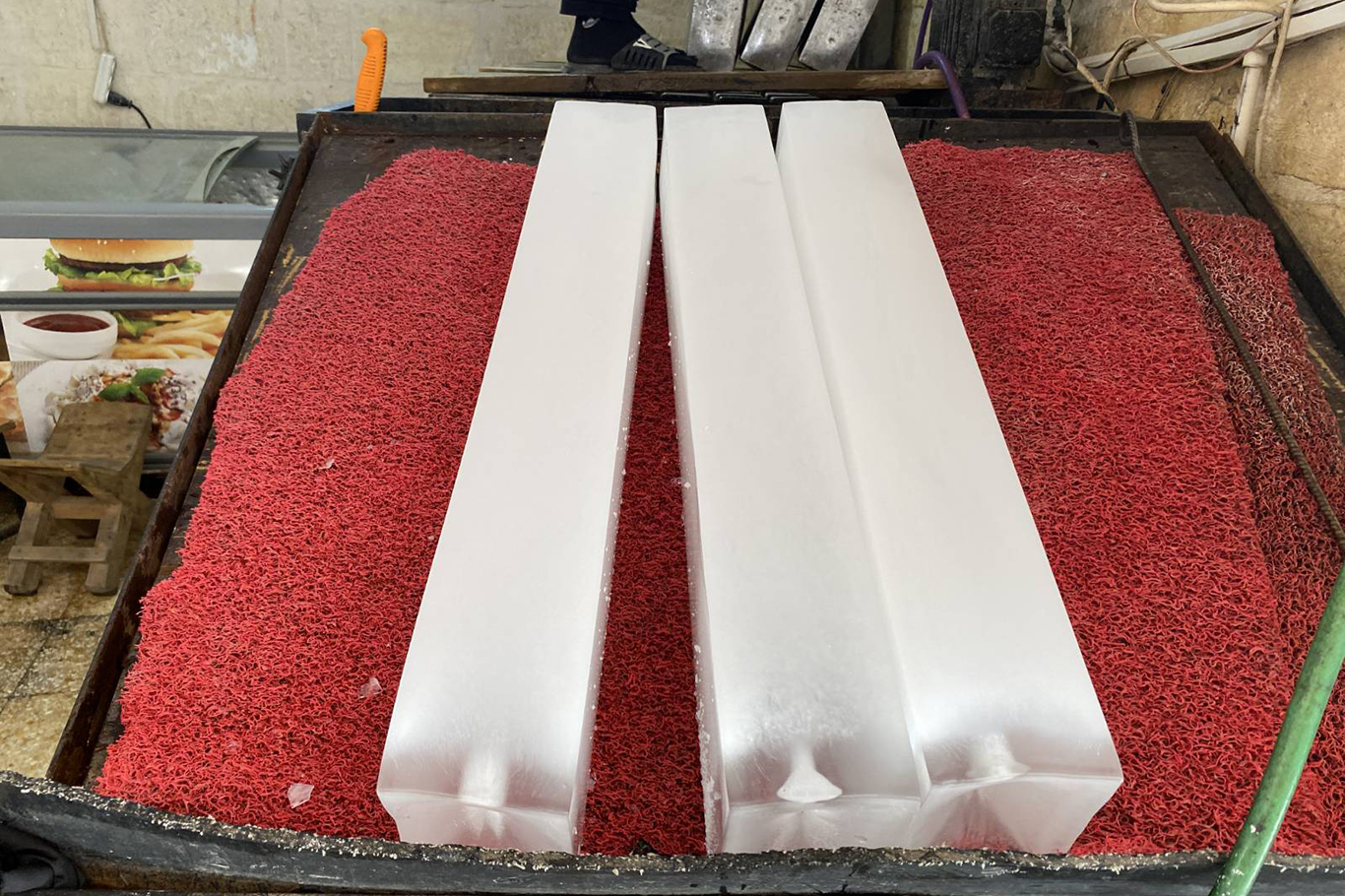 Yaz ayının gelmesiyle kalıp buzlara rağbet arttı