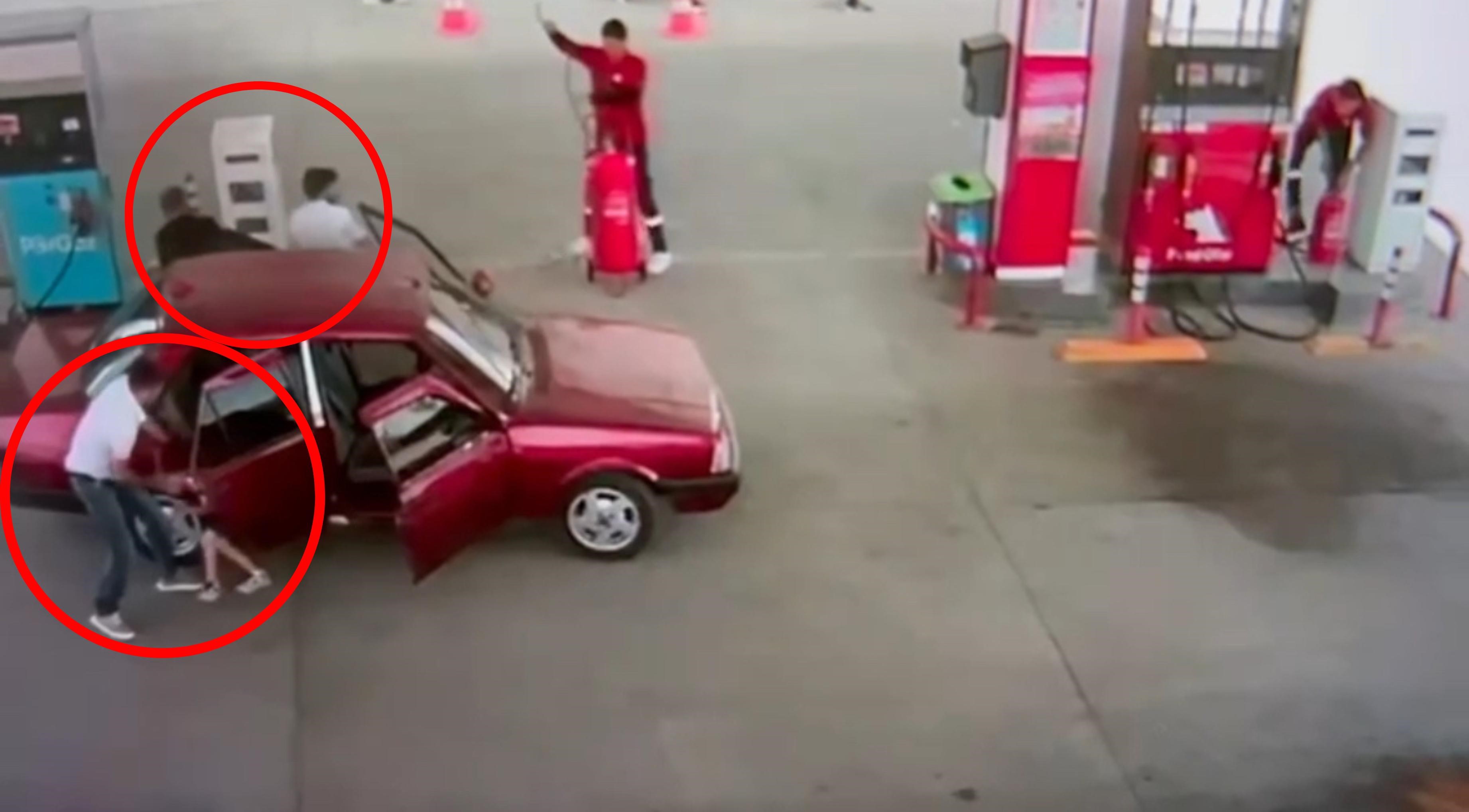 Diyarbakır'da Akaryakıt İstasyonunda Faciadan dönüldü