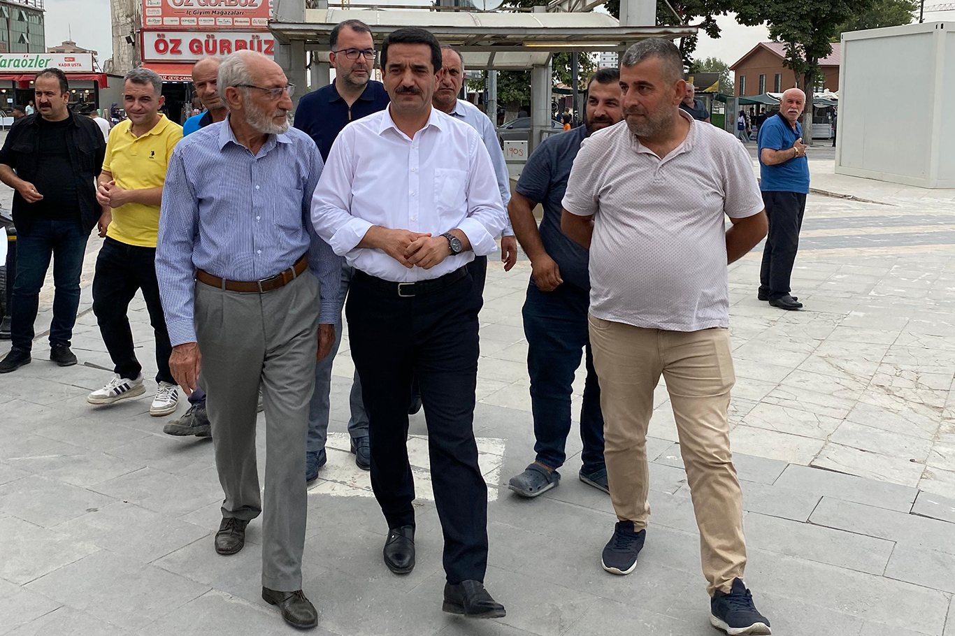Malatya çarşı merkezine yeni taksi durağı