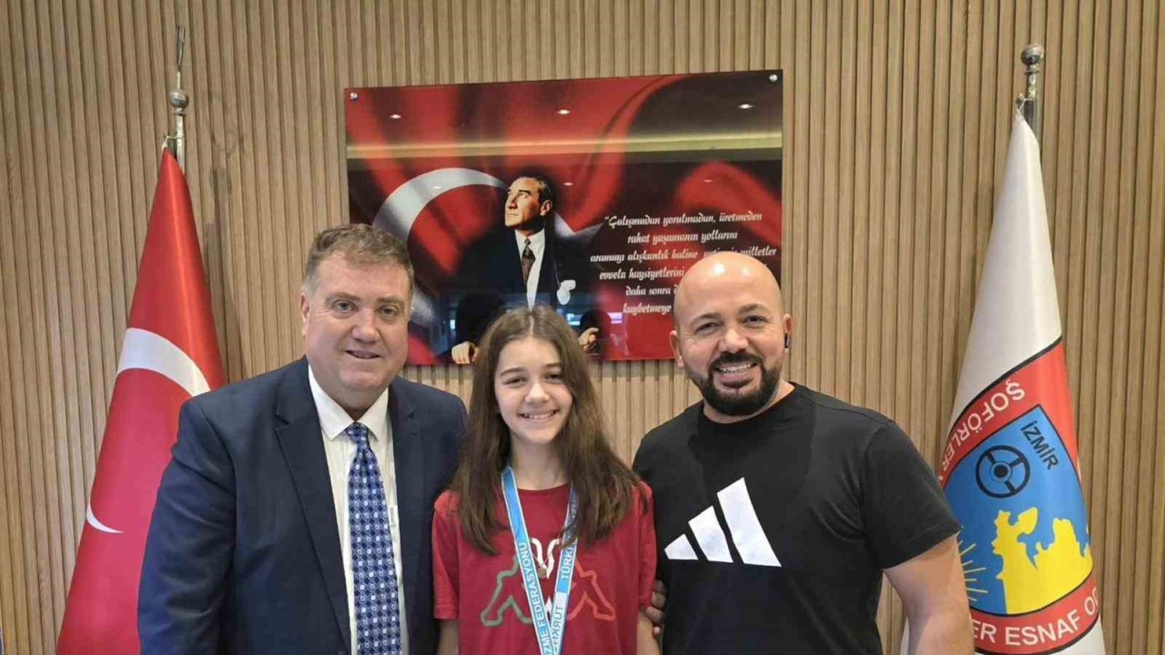 Taksici babanın kızından büyük gurur