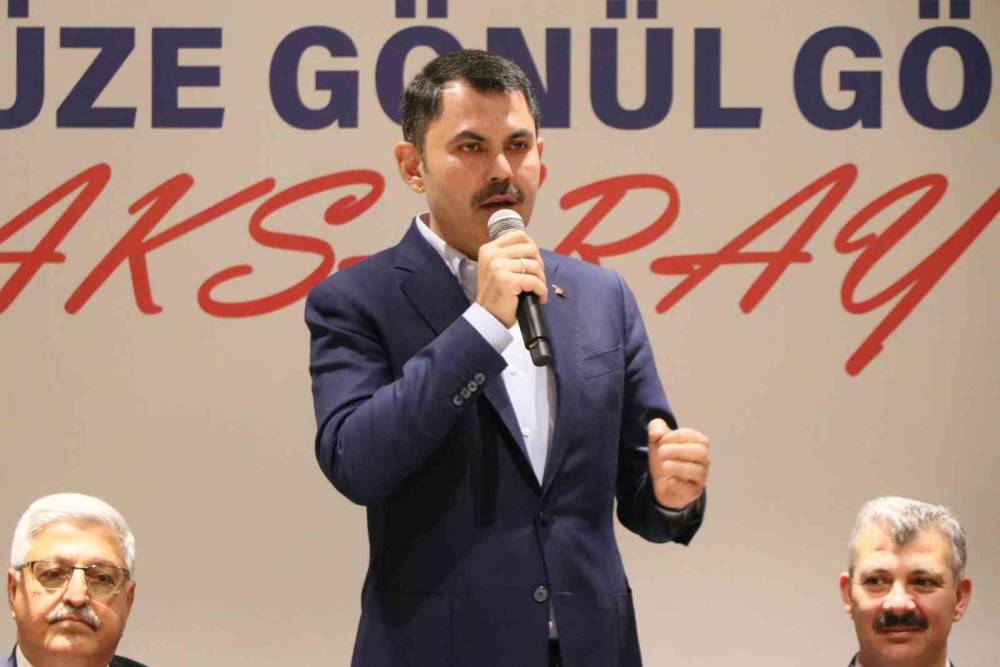 Bakan Kurum: “6’lı masa sürekli milletimizi tehdit ediyor”