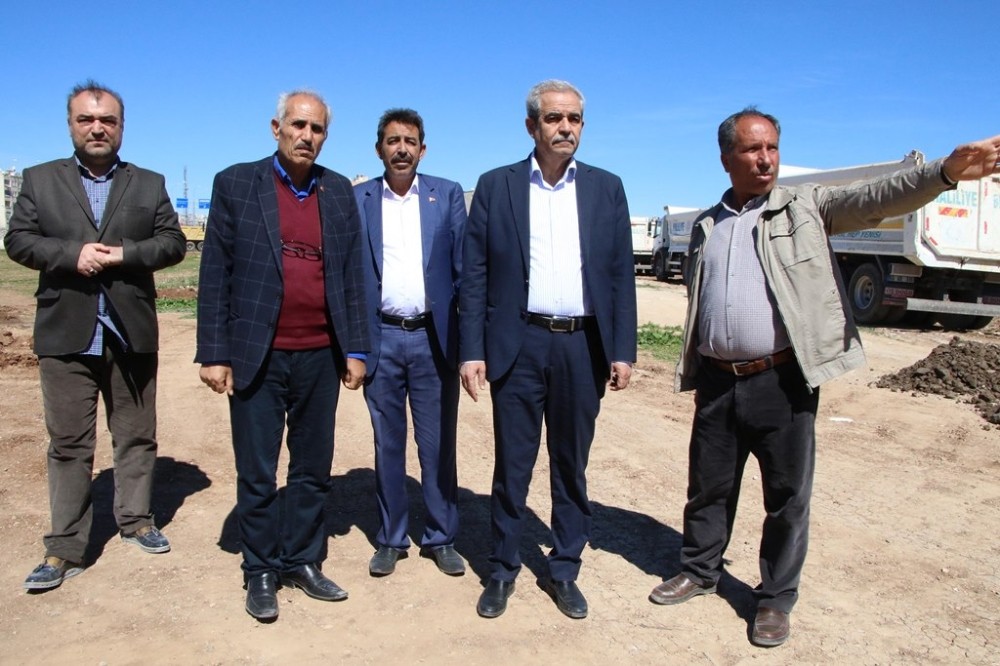 Demirkol, yol açma çalışmalarını yerinde inceledi
