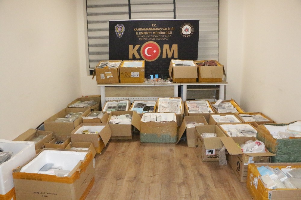 Kahramanmaraş’ta 5 milyon liralık kaçakçılık operasyonu
