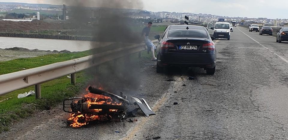 Batman’da motosiklet ile otomobil çarpıştı: 1 ölü, 1 yaralı