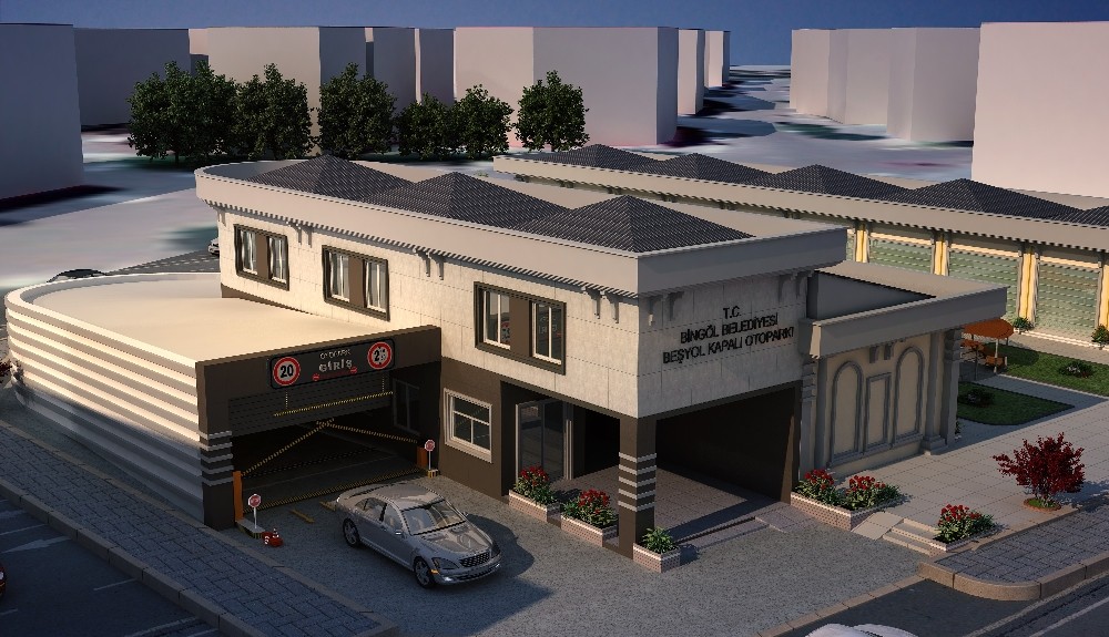 Bingöl Belediyesi, 3 katlı kapalı otopark ve yeni ticari alan inşa edecek