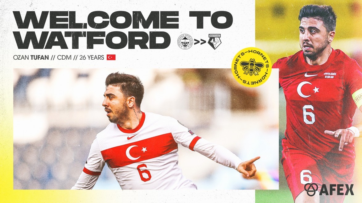Ozan Tufan Watford&rsquo;a transfer oldu