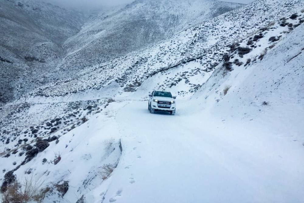 Batman'da karın kapattığı yollarla ilgili uyarı yapıldı