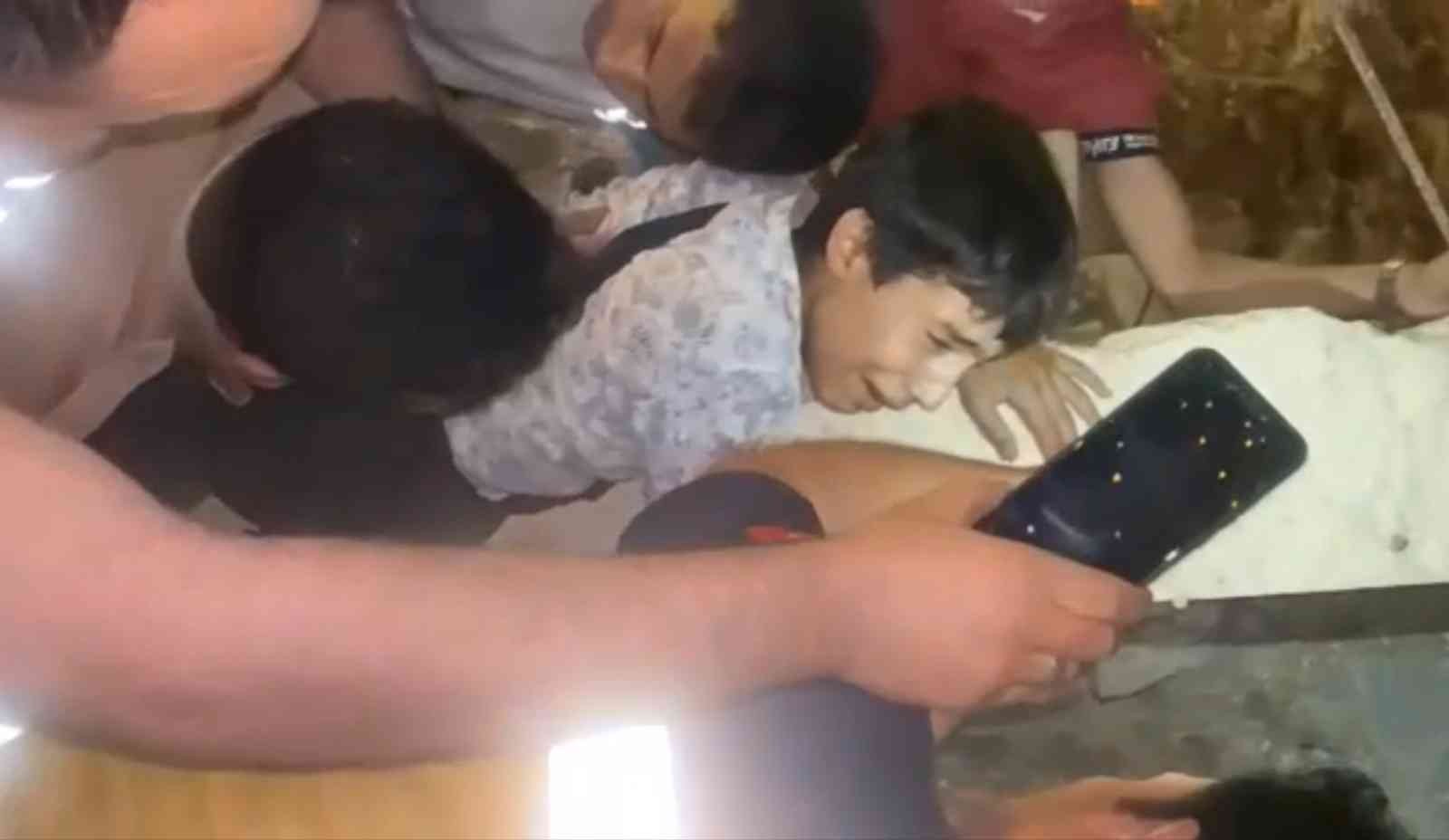 Gece yarısı ″imdat″ sesleri bekçileri harekete geçirdi