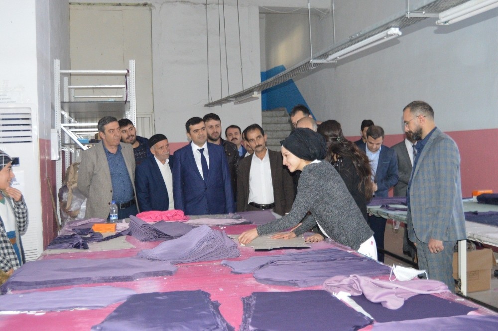 Terörün bittiği Sason’a fabrika yatırımı
