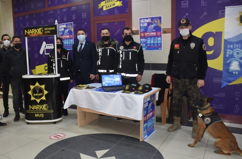 Muş’ta “En İyi Narkotik Polisi: Anne” projesi