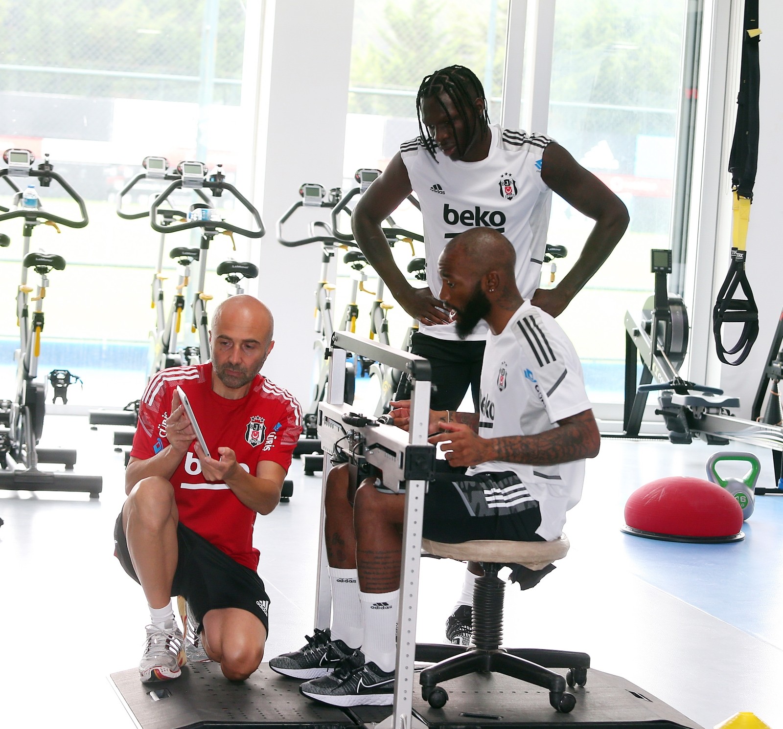 Beşiktaş kondisyon çalıştı