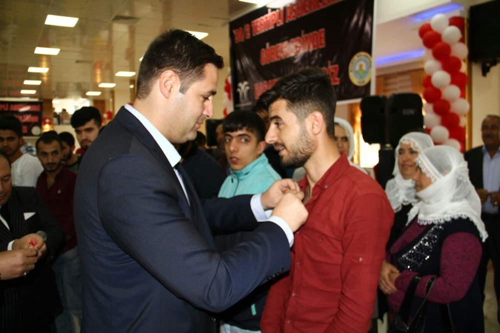 Bismil’de asker uğurlama etkinliğine yoğun katılım