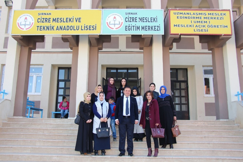 Şırnaklı kadın kursiyerler usta olacak