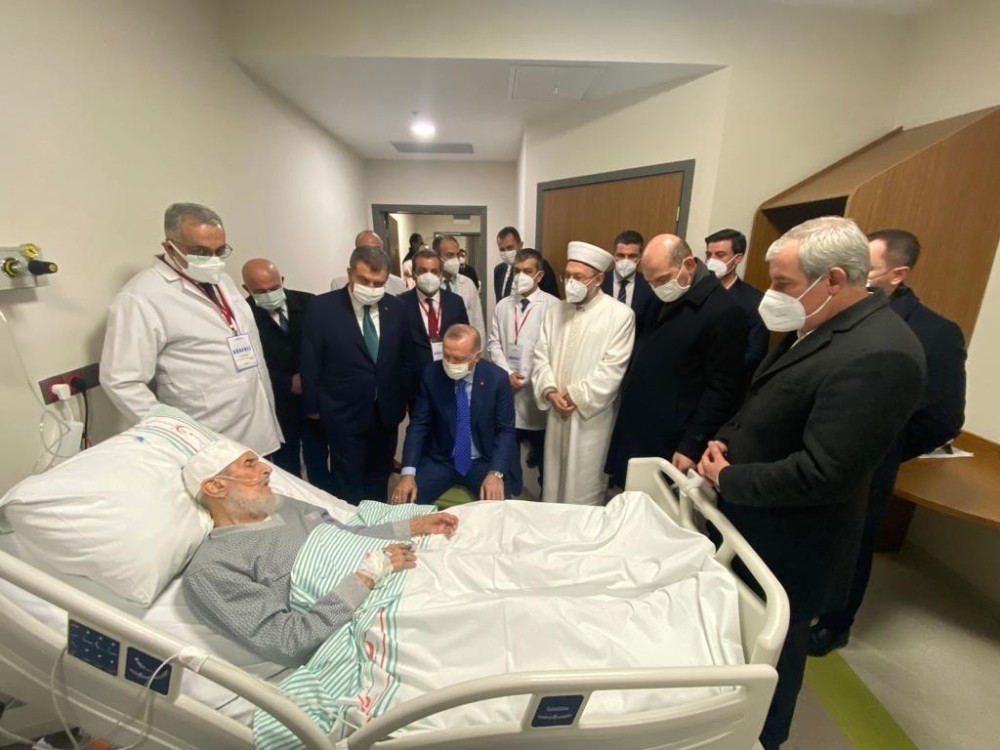 Cumhurbaşkanı Erdoğan’ın ziyaret ettiği kanaat önderi Hafız Abdullah Nazırlı hayatını kaybetti