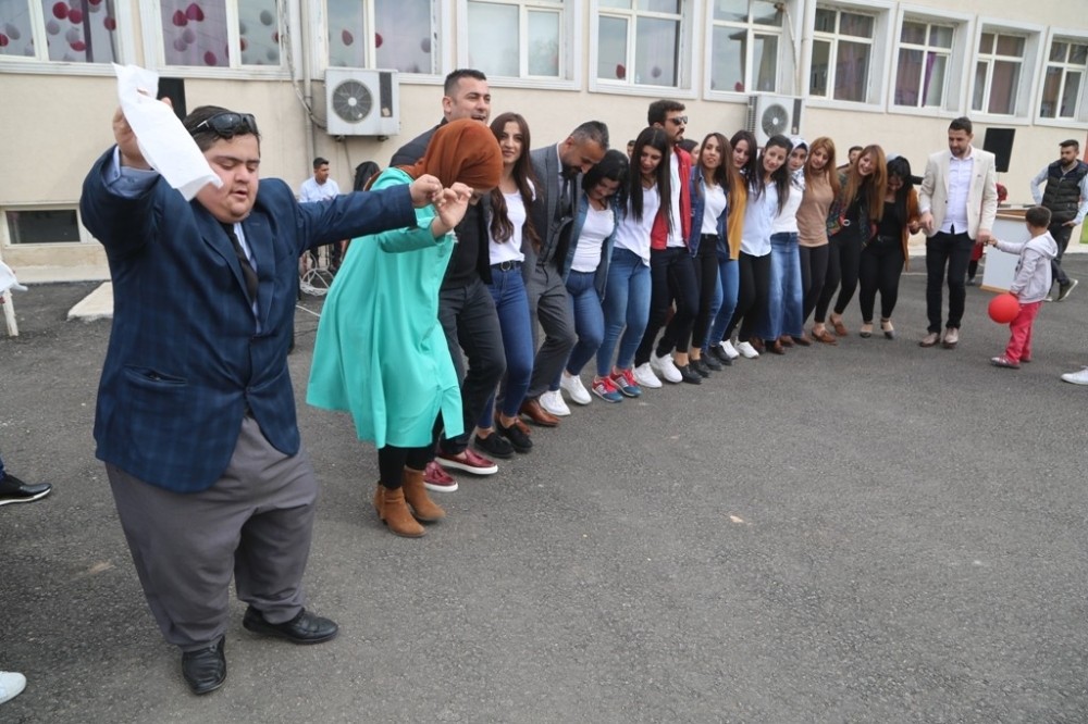 Silopi’de Down sendromlu çocuklar eğlendi