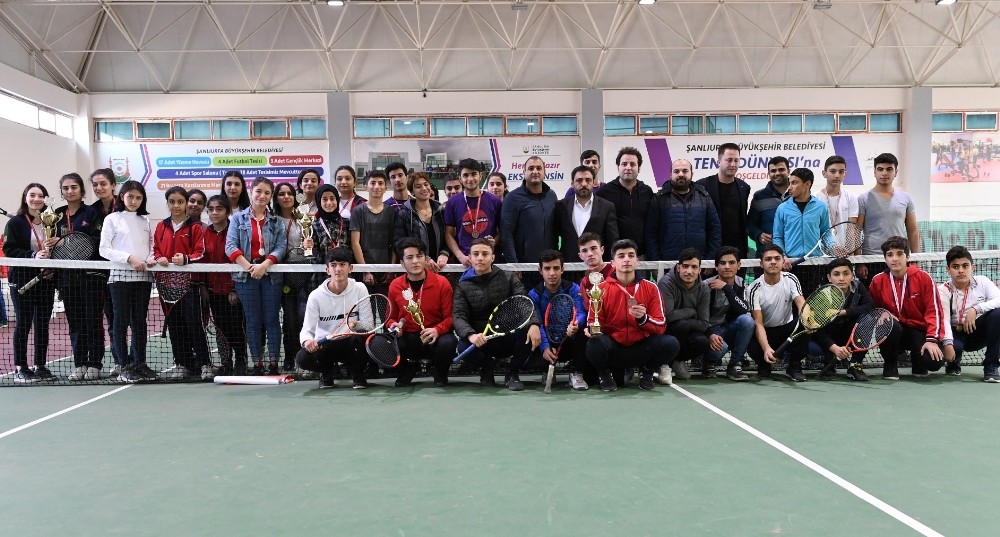 Şanlıurfa’da 2020’nin ilk tenis turnuvası düzenlendi