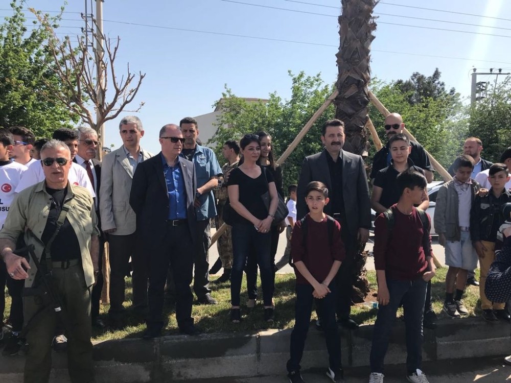 Nusaybin’de çocuklar polisler için koştu