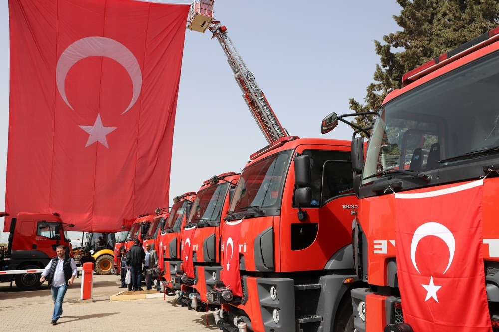 Mardin İtfaiyesi araç filosunu genişletti