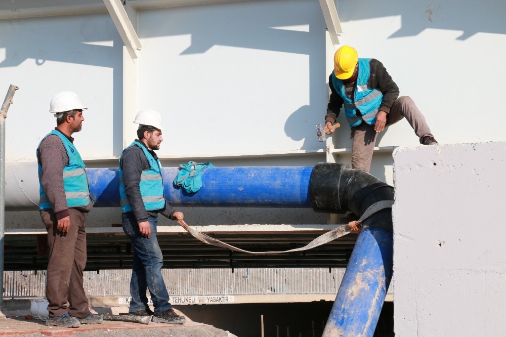 Şanlıurfa’da yeni yerleşim alanlarının içme suyu ihtiyacı karşılanıyor