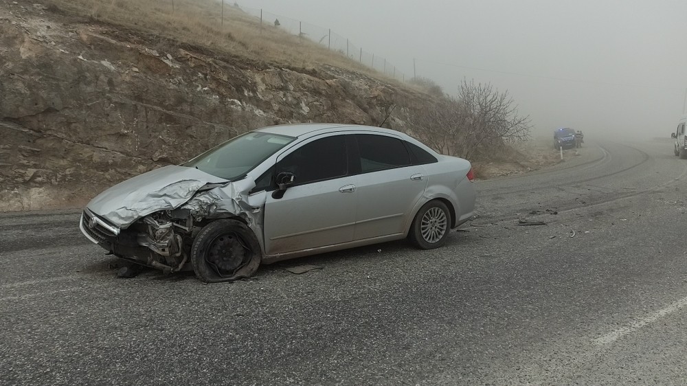 Batman’da yoğun sis kazayı beraberinde getirdi