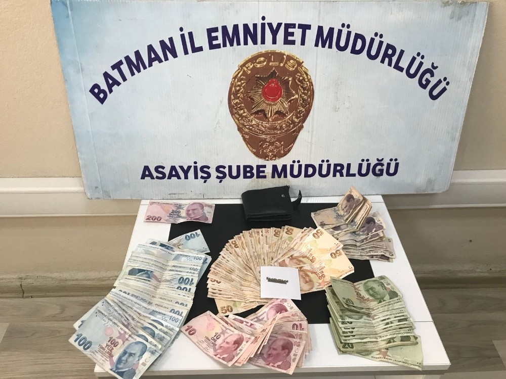 Batman’da jiletli hırsız yakalandı