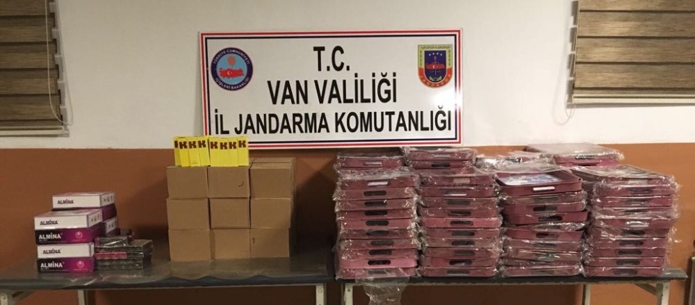 Van’da kaçakçılık operasyonu