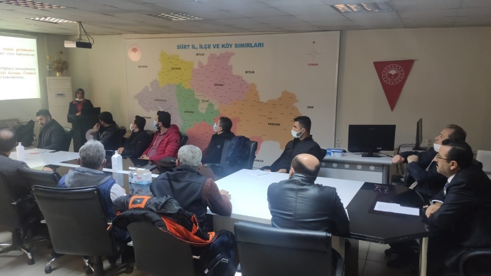 Siirt’te tarımda bitki koruma ürünleri bayi toplantısı yapıldı