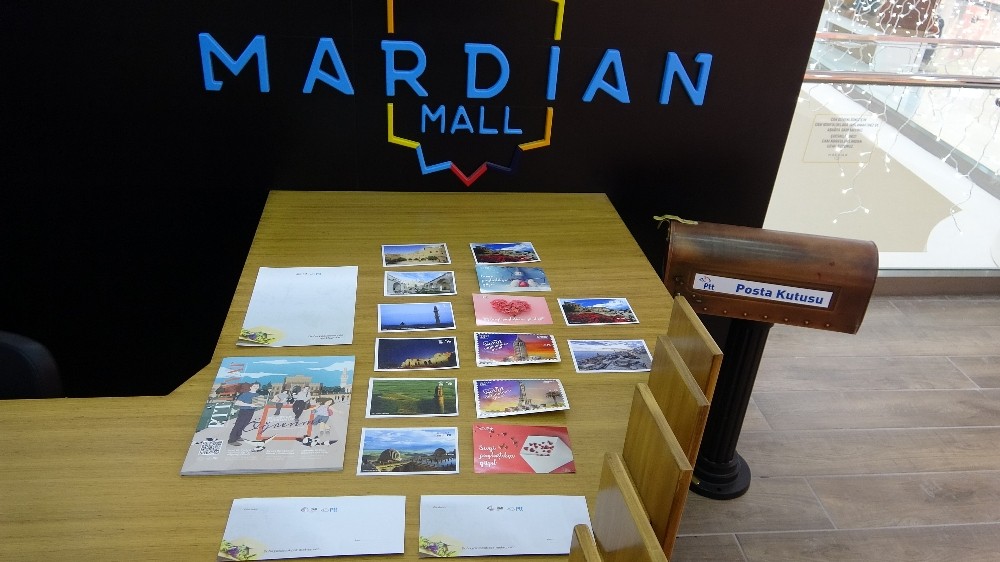 Mardian Mall AVM, kısıtlama günlerine denk gelen Sevgililer Gününde çiftleri mektupla buluşturuyor