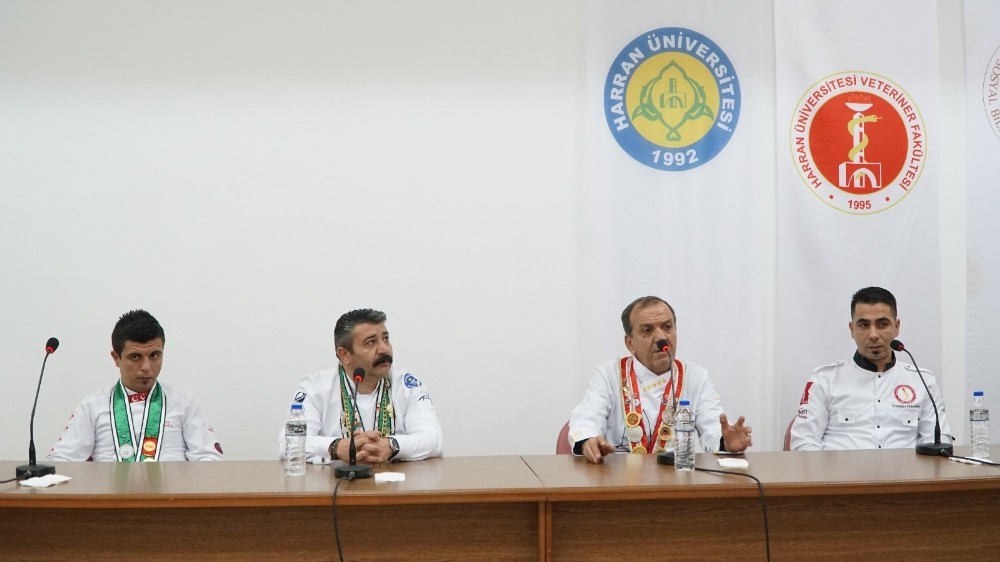 Harran Üniversitesinde ünlü şeflerden workshop
