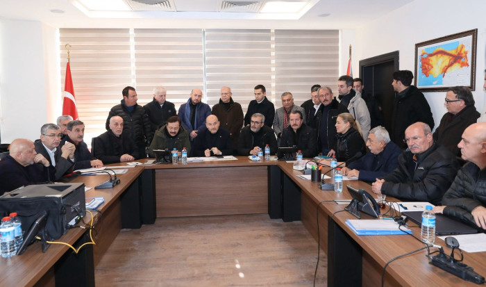 Bakan Soylu: “Depremden bu yana suçta toplam sayı bir hafta öncesine göre yüzde 35 azaldı”(Videolu)