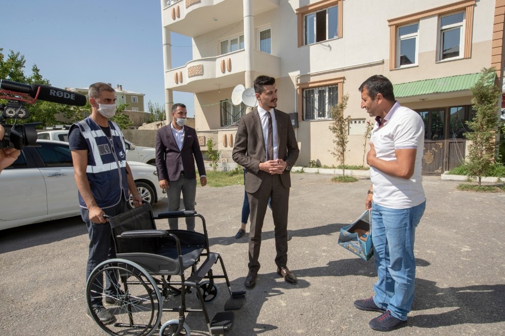 İpekyolu Belediyesinden engelli bireylere tekerlekli sandalye