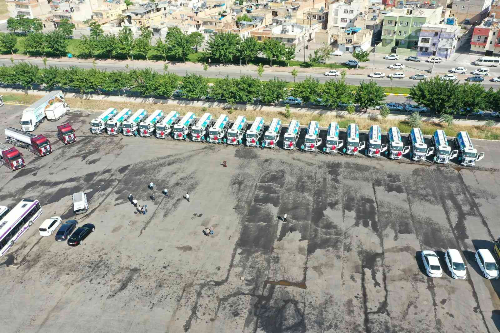 Şanlıurfa’da araç filosunu güçlendirdi