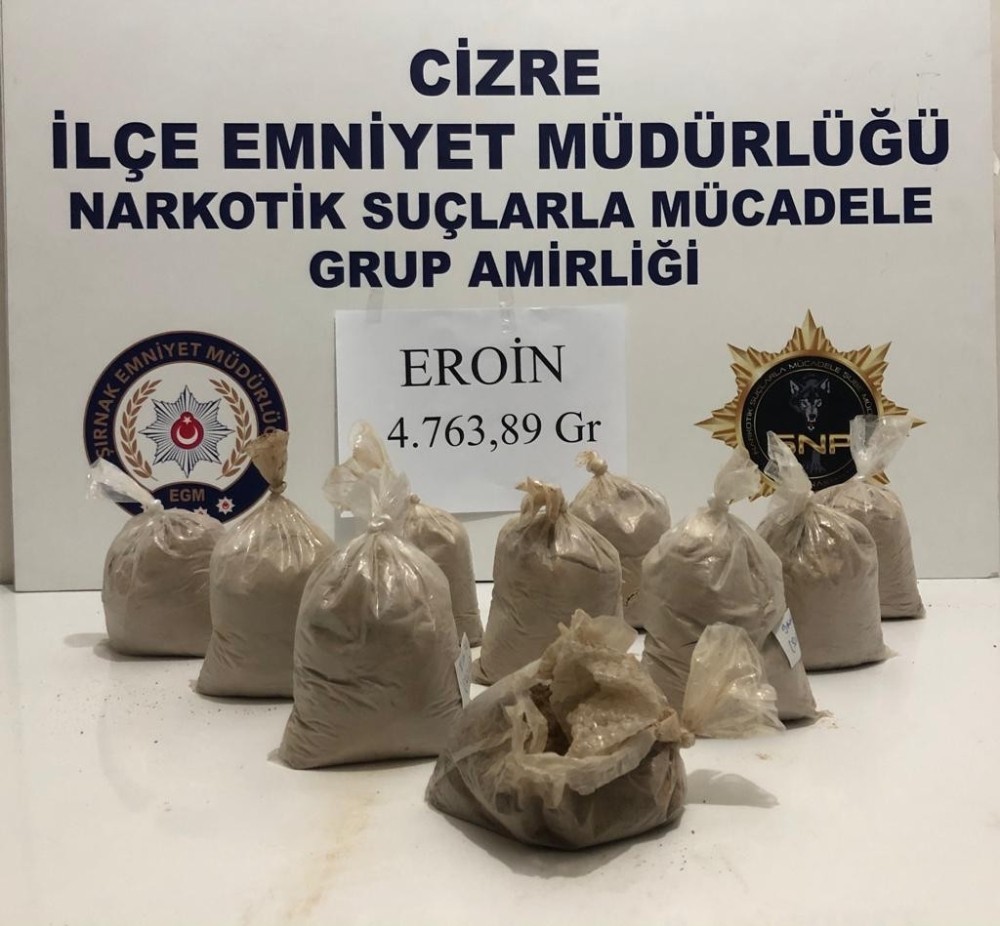 Cizre polisi uyuşturucuya geçit vermiyor