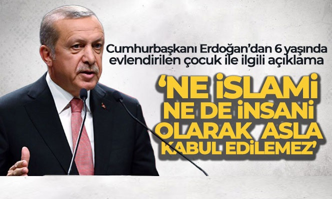 Cumhurbaşkanı Erdoğan'dan önemli açıklamalar (Videolu)