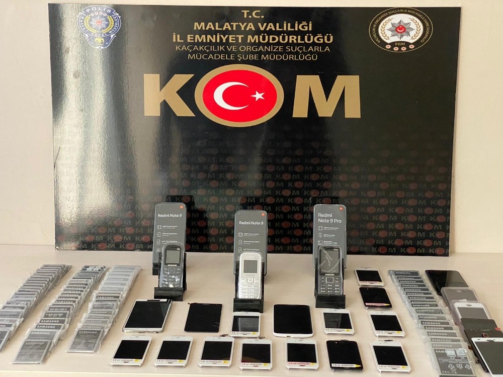 Malatya’da kaçakçılık operasyonları