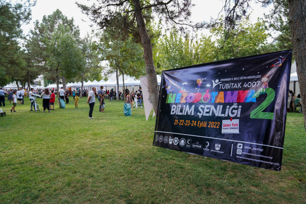 DBB Mezopotamya Bilim Şenliği’nde stant açtı