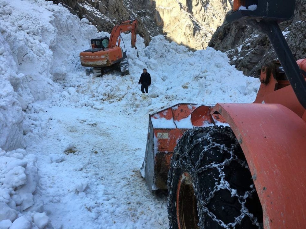Batman’da çığ düştü