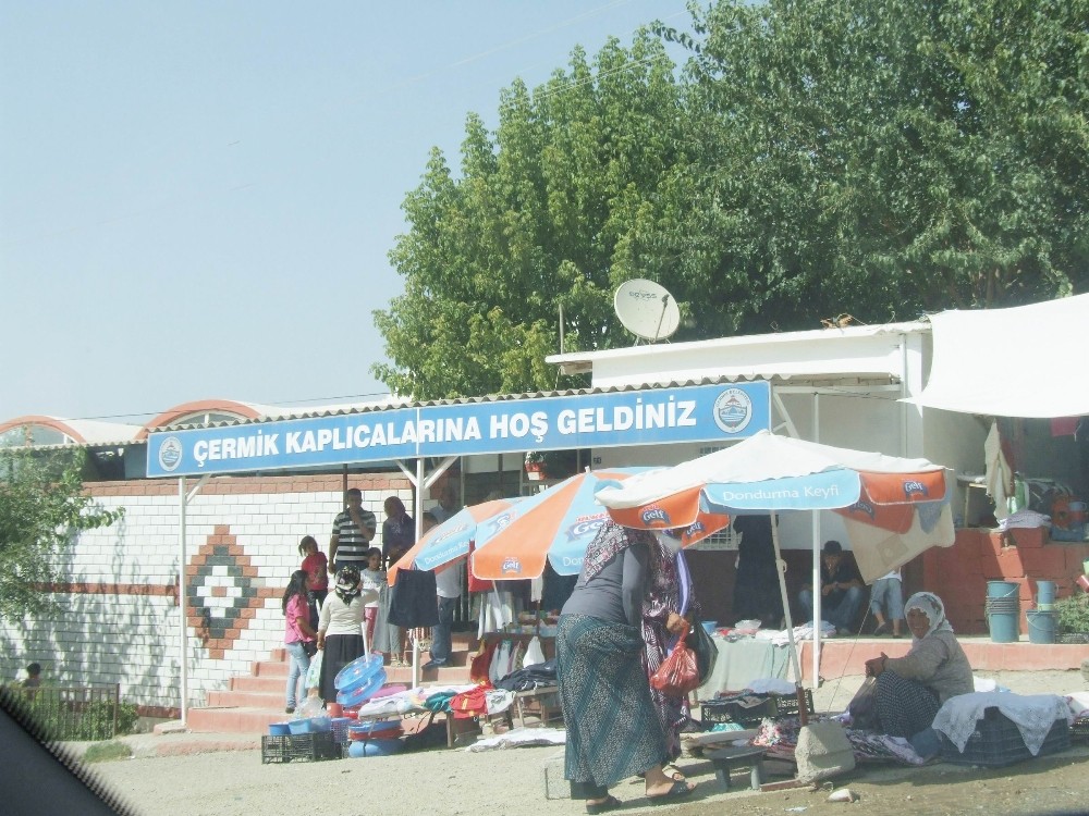 Çermik Kaplıcalarında onarıma başlandı