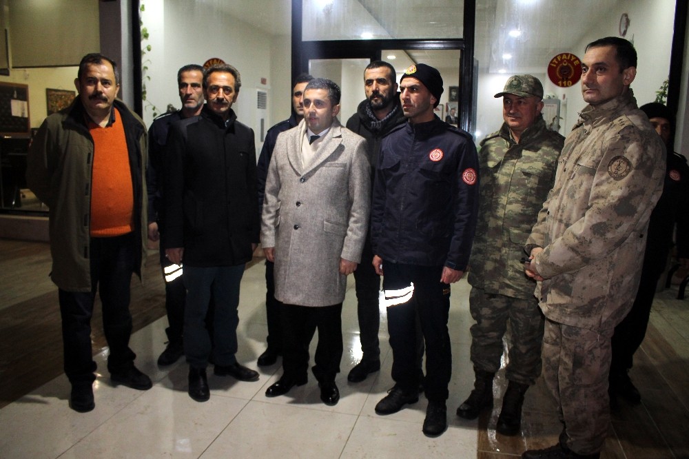 Kaymakam Hüseyin Tekin’den yılbaşı ziyareti